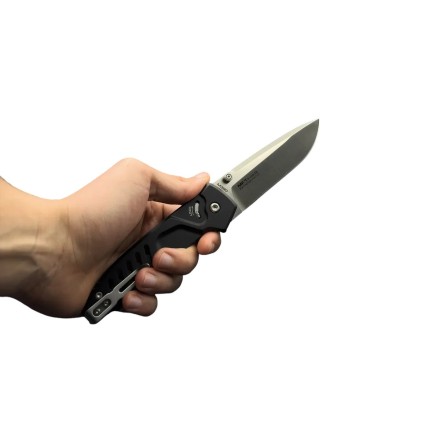 Foldable knife  MF1 EVO D BLACK SATIN M390 -...
