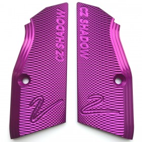 CZ 75 SP-1 Grips SHORT checkered 2