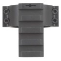 Ring with picatinny rail, 4 slots, Diameter 30mm - Vector Optics