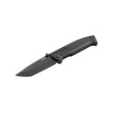 Coltello pieghevole con lama Tanto Walther PDP, nero - Umarex