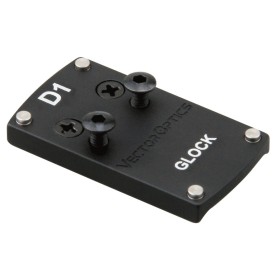 Piastrina per montaggio Red Dot con footprint TEK su coda...