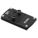 Plate for dovetail for Red Dot with footprint TEK for Glock 17 - Vector Optics