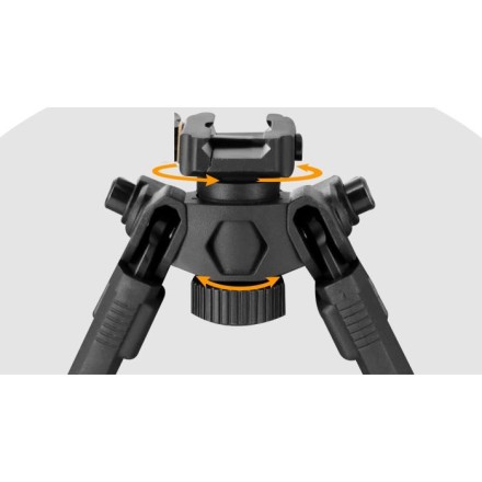 Bipod 19-25cm/ 7.5"-10.6", polymer - BlauOptik