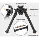 Bipod 19-25cm/ 7.5"-10.6", polymer - BlauOptik