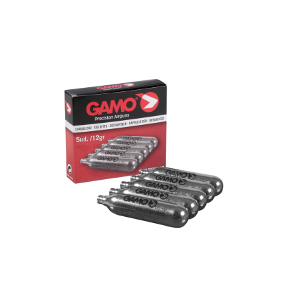 Bombolette CO2 da 12g, scatola 5pz - GAMO