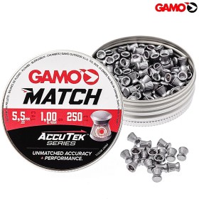 Airgun Pellets ACCUTEK MATCH cal 5.5, box 250pz - GAMO