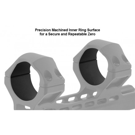 Attacco ALTO ACCU-SYNC™ 34mm HIGH Pro. 50mm Offset Picatinny Rings - UTG