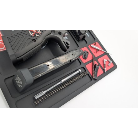 Magnetic cleaning and maintenance mat,...