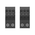 Coppia Anelli Picatinny a Medio Profilo per Montaggio Ottica, D 34mm X-ACCU (Altezza 1.25") - Vector Optics