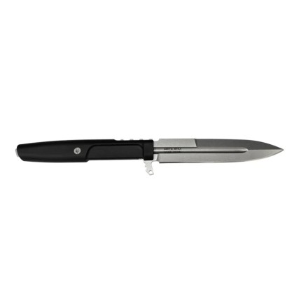 Fixed blade knife REQUIEM M390 black stone...