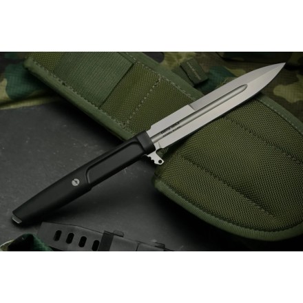 Coltello a lama fissa REQUIEM M390 black stone...