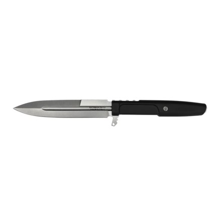 Fixed blade knife REQUIEM M390 black stone...