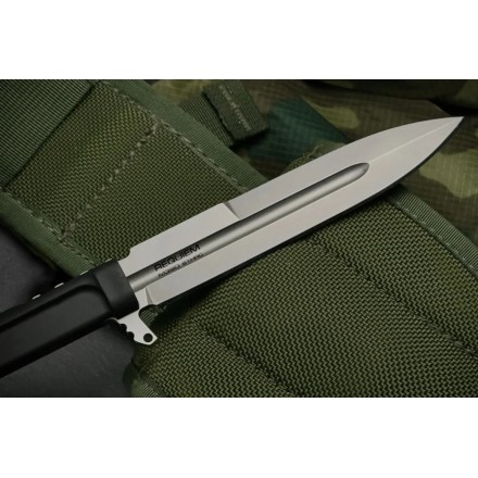 Fixed blade knife REQUIEM M390 black stone...