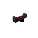 Steel front sight for Glock, height 4.5mm, 1mm optic fiber - Matt Competition Products