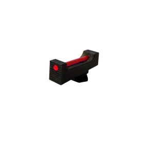 Mirino per Glock in acciaio, altezza 4.9mm, fibra da 1mm...