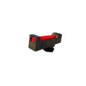 Steel front sight for Glock, height 4.9mm, 1.5mm optic fiber - Matt Competition Products