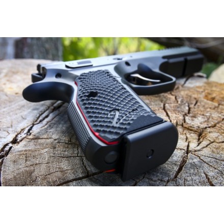 Guancette CZ Shadow 2 Palm Swell Bogies in G10 - Incise - Lok Grips