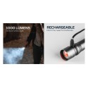 Torcia DAVINCI ricaricabile, 1000 Lumens, LED - NEBO
