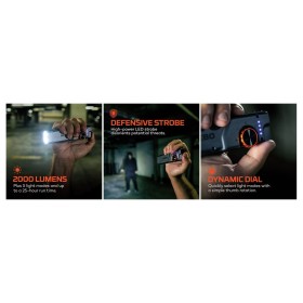 EDGE 2K POCKET LIGHT Ricaricabile, 2000 Lumens - NEBO 2