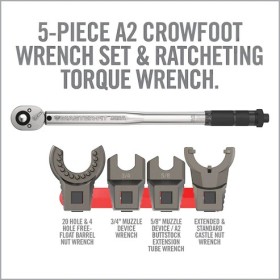 Master-Fit 5-Piece A2 Crowfoot Wrench Set - Real Avid 2