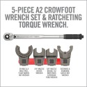 Master-Fit 5-Piece A2 Crowfoot Wrench Set - Real Avid
