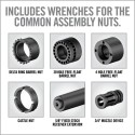Master-Fit 5-Piece A2 Crowfoot Wrench Set - Real Avid