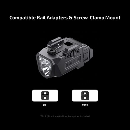 Torcia PL X con doppia illuminazione, 1200...
