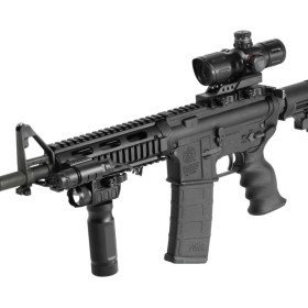 Quad Rail drop-in handguard, Carbine length with extended...
