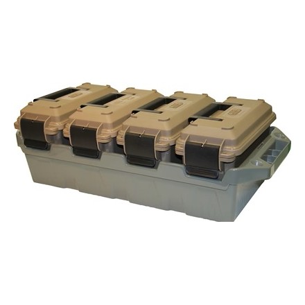 Ammo can AC30T set 4pcs, tan - MTM