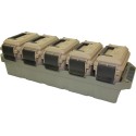 Ammo can AC15 set 5pcs, tan - MTM