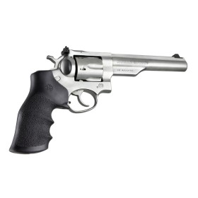 Ruger GP100 / Super Redhawk Rubber Monogrip Black - Hogue