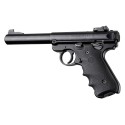 Impugnatura gommata per Ruger MK IV con finger grooves - Hogue