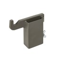 SRT Target Mounting Hook® - Hardox 600 Steel, Brown Grey