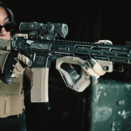 CQR front grip Gen II for AR15, black - Hera Arms