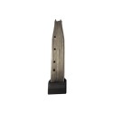 Magazine for 2011 and clones, Cal 9mm, 22 rounds with extended pad for Optics division (141.25mm) - SF Meccanica