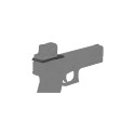 Piastrina per coda di rondine Glock per footprint MOJ / MGT / TEK / GIN - Vectro Optics