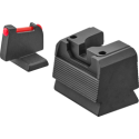 Co-Witness fibre front sight and height-adjustable rear sight set for Sig Sauer OR - LPA