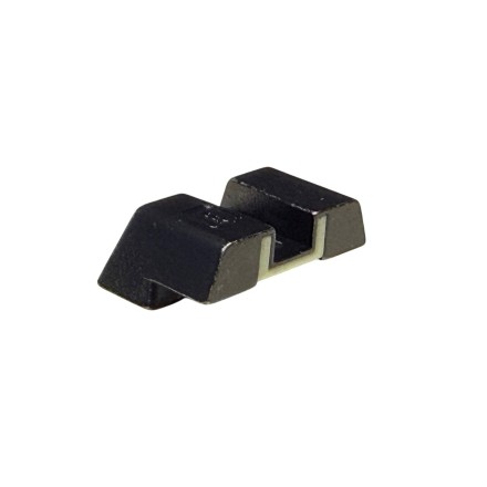 Tacca di mira in acciaio Lumin per Glock,...