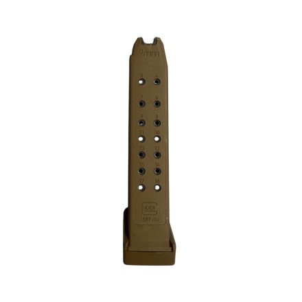 Magazine 19 rounds for Glock 17 Gen 5, tan - Glock