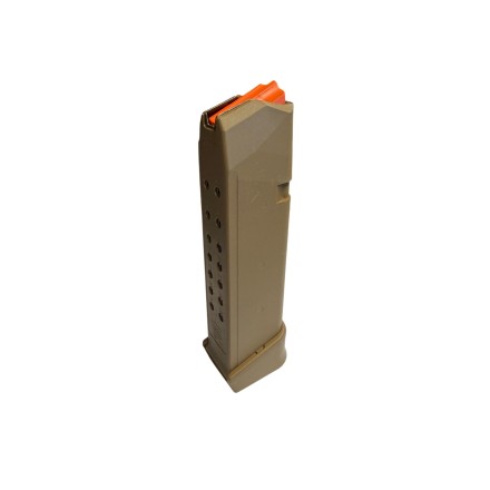 Magazine 19 rounds for Glock 17 Gen 5, tan - Glock