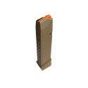Magazine 19 rounds for Glock 17 Gen 5, tan - Glock