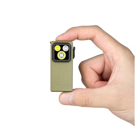 Torcia EDC Oclip Ultra Clip-On con luce...