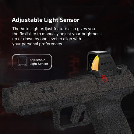 Red dot Osight X, 3/32MOA - Olight