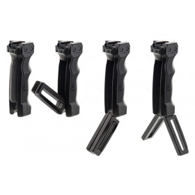 UTG D Grip ambidestra e bipiede espandibile a sgancio rapido 2