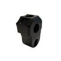 Ghiera coprifiletto per canna filettata per KMR L-02, W-02, 0,5", acciaio - KMR