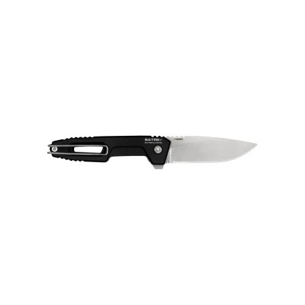 Folding knife SATRE F N690, black, stone washed...