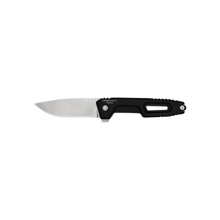 Folding knife SATRE F N690, black, stone washed...
