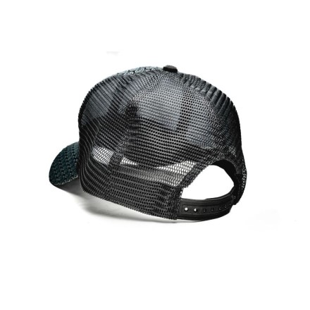 Sport hat with mesh and CZ logo, black - CZ
