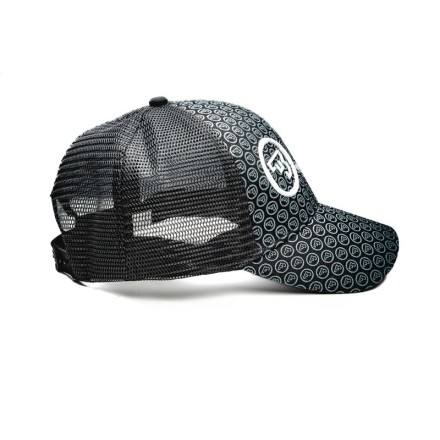 Sport Hat con retina e logo CZ, nero - CZ