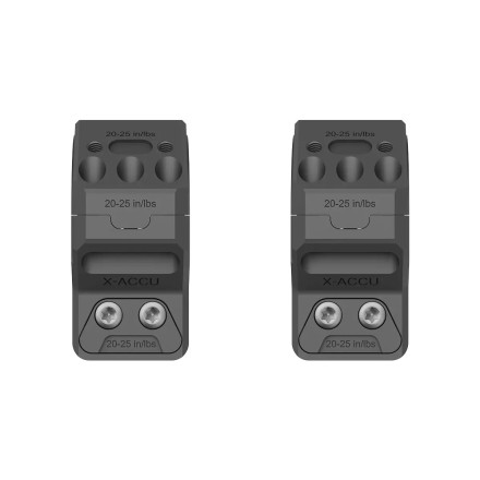 X-MOD modular picatinny rings, diameter 34mm,...